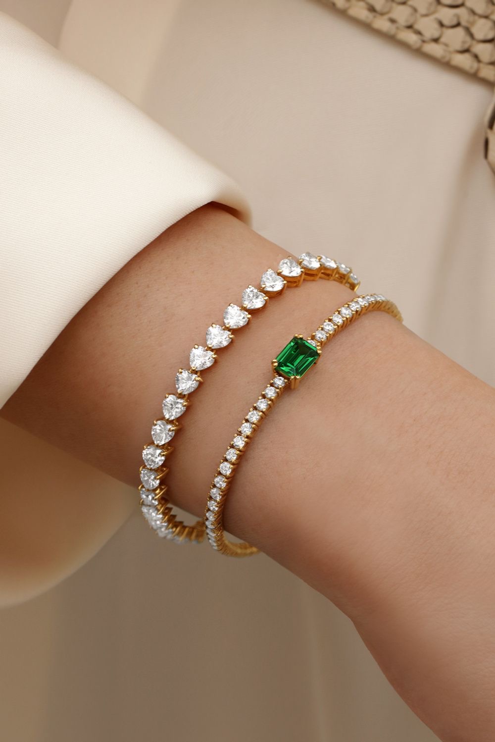 Sculpted Infinity Bracelet