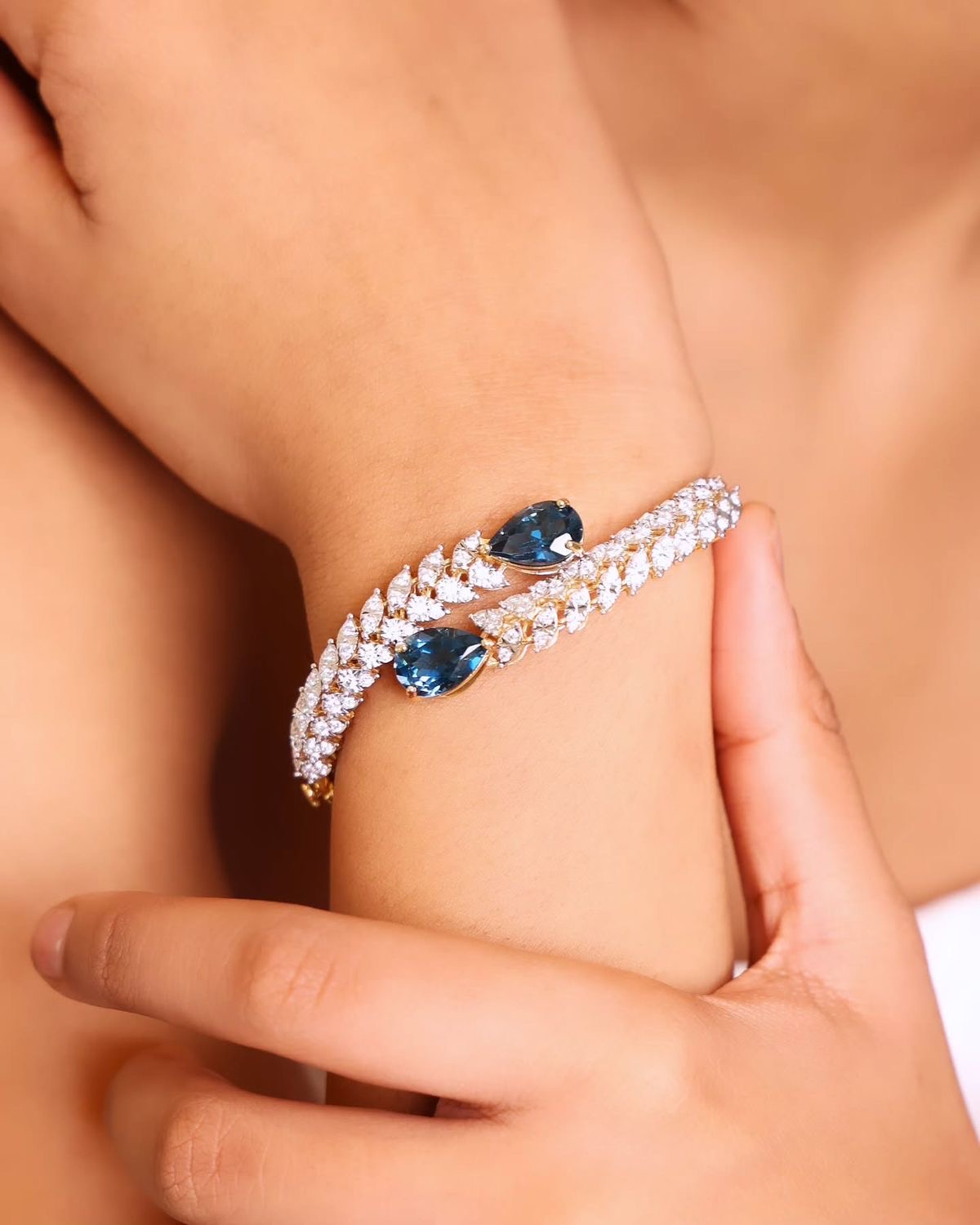 Art Deco Panel Bracelet