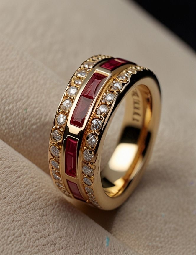 Geometric Hexagon Ring