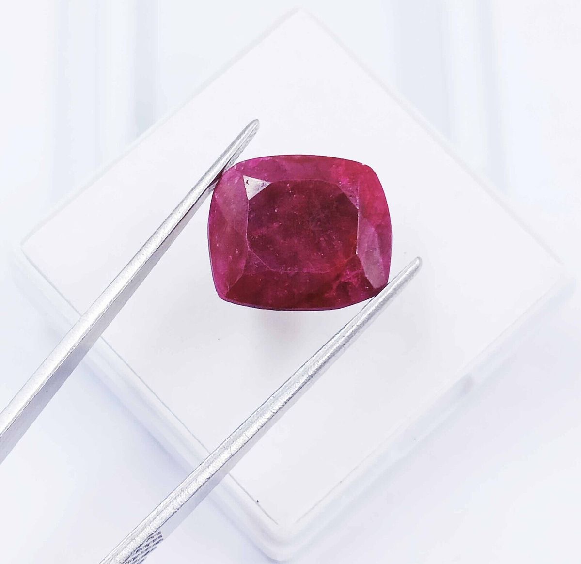 Luminous Pink-Red Ruby